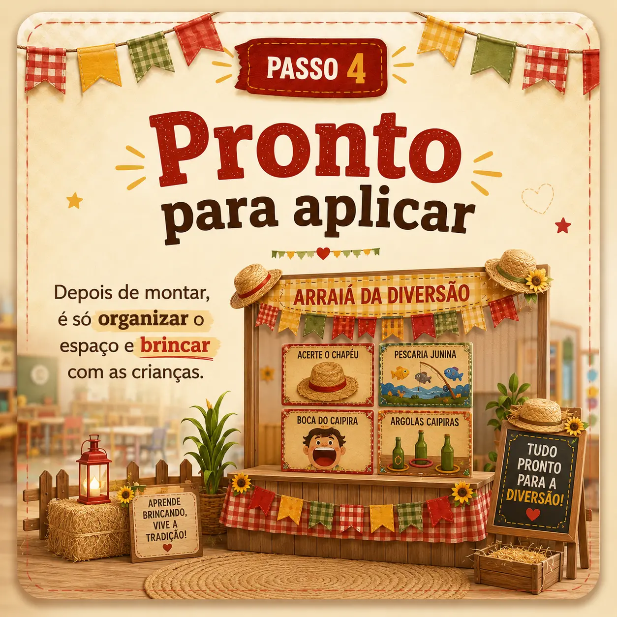 Passo 4 — Pronto para aplicar